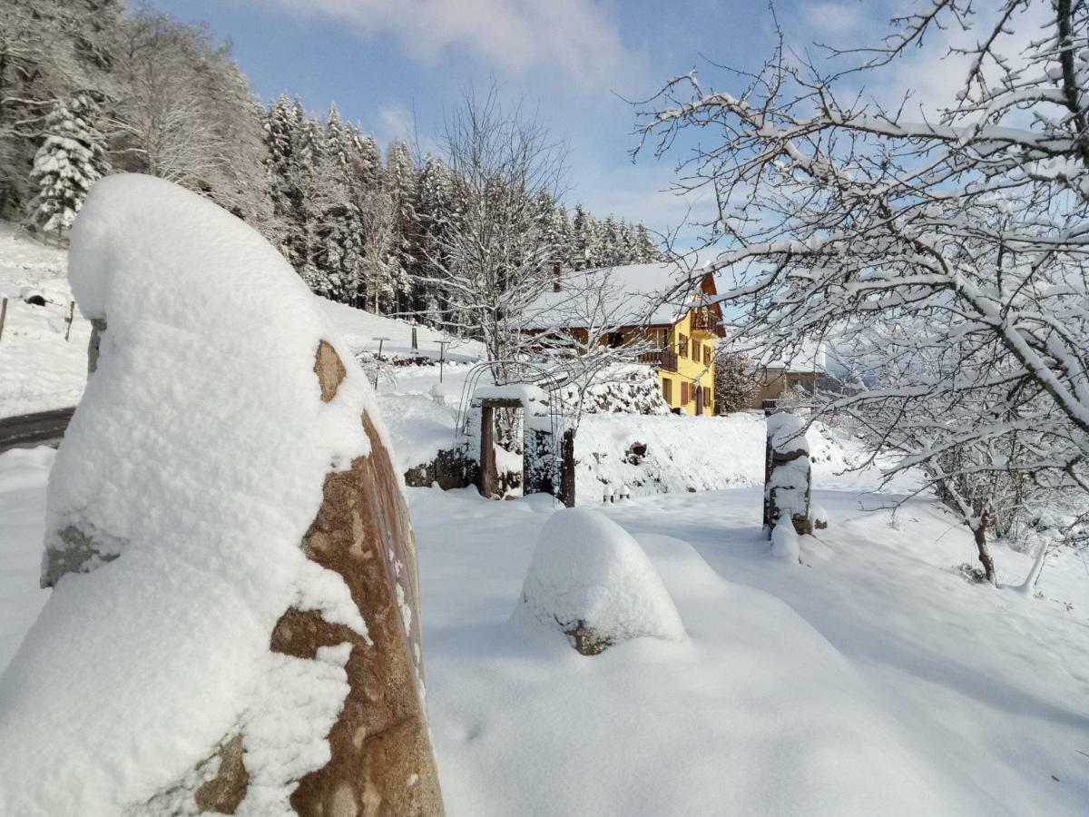 La Maison Jaune Cleurie Extérieur photo