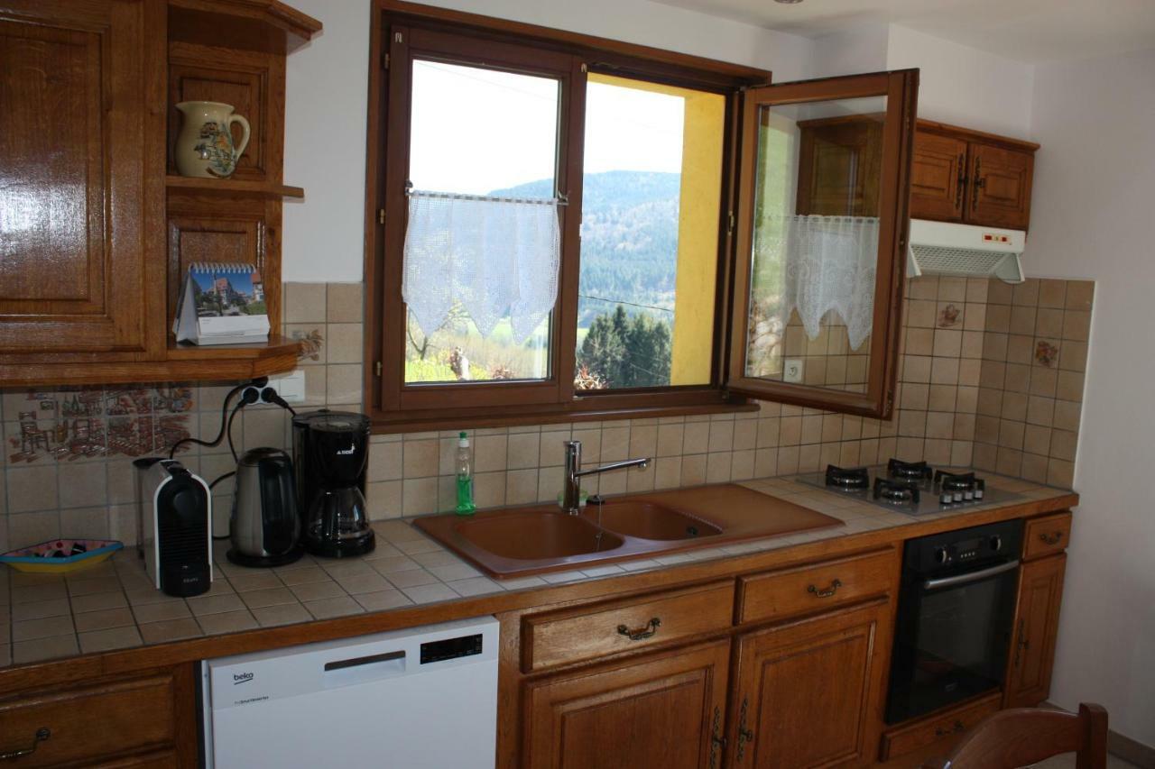 La Maison Jaune Cleurie Extérieur photo